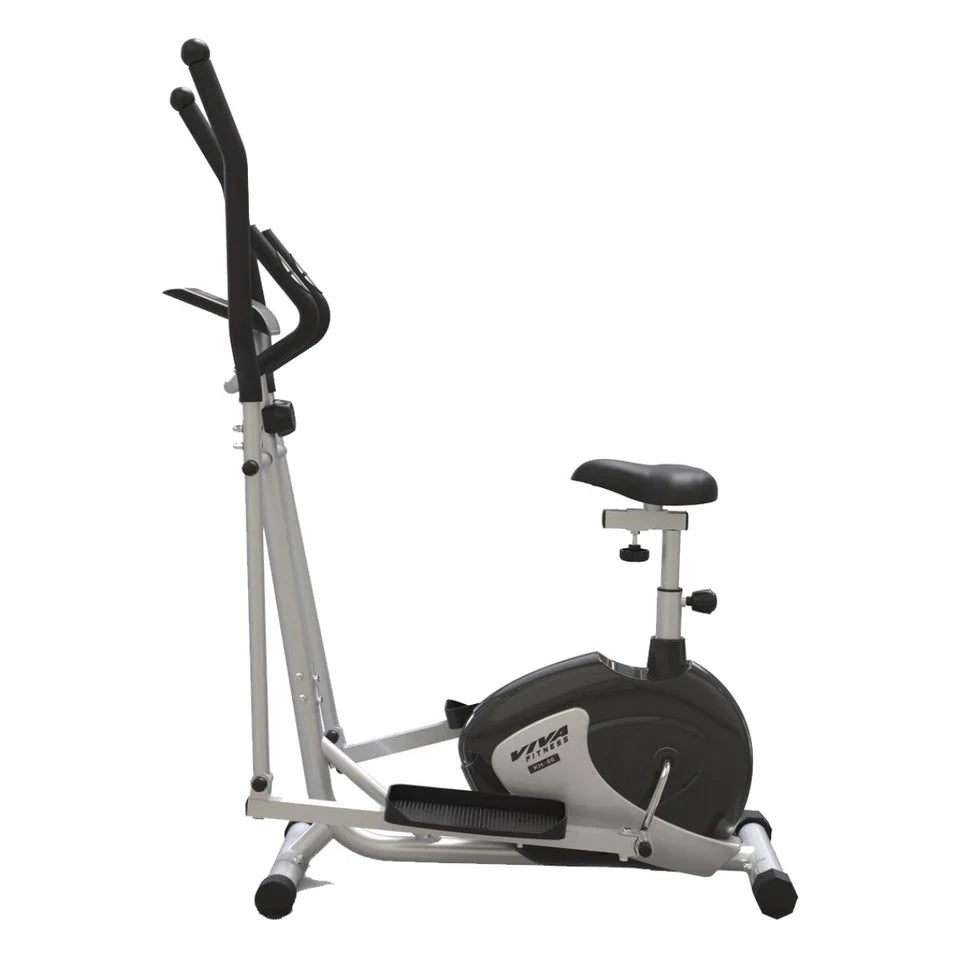 Viva Fitness KH-66 Magnetic Elliptical Trainer | 4 KG Flywheel Cross Trainer for Home Gym | Magnetic Elliptical Exercise Machine