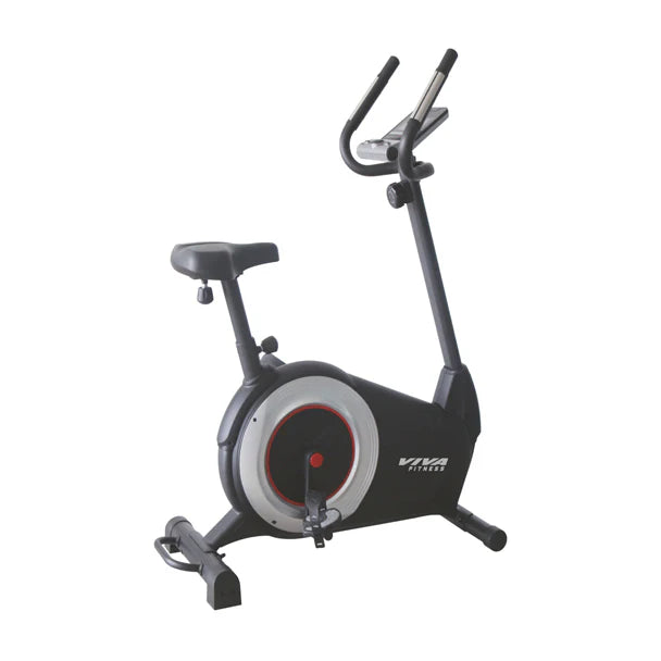 Viva Fitness KH-560 Magnetic Exercise Bike | 6 KG Flywheel Upright Bike for Home Gym | 15-Level Magnetic Resistance Fitness Bike