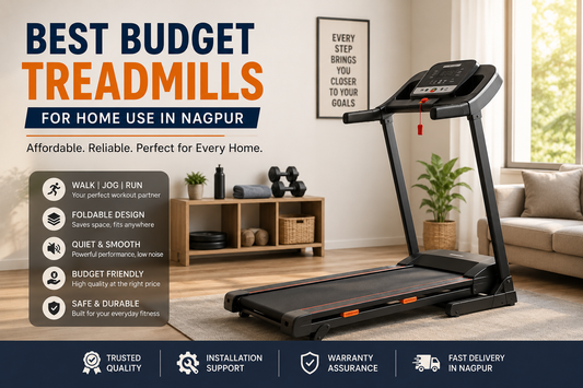 Best Budget Treadmills for Home Use in Nagpur | Axora Fitness India