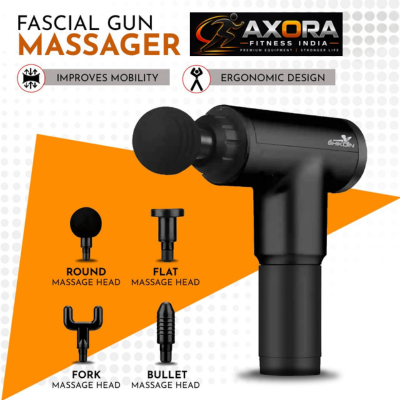 Fascial Gun Massager | Deep Tissue Percussion Massage Gun with 7 Speed Levels & LED Touch Display