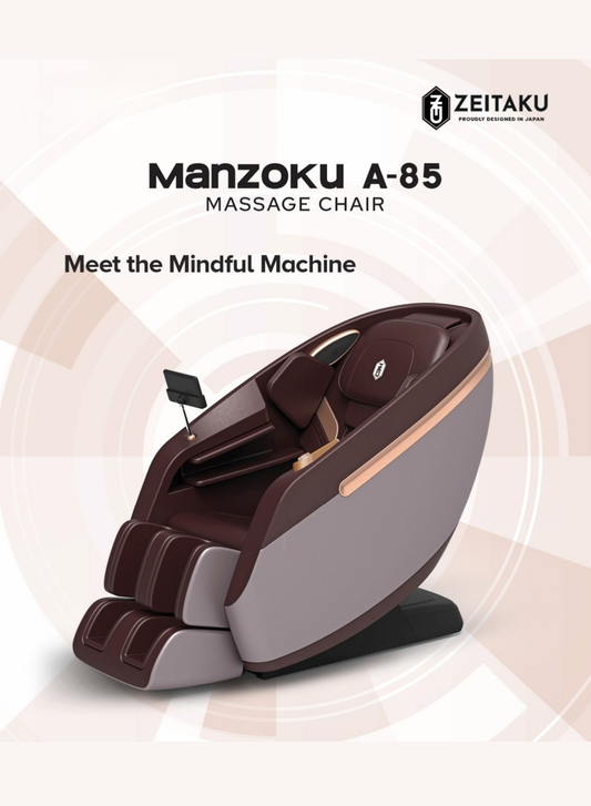 MANZOKU A85 Luxury Massage Chair | AI Zero Gravity Full Body Massage Chair with Voice Control & 3D Surround Sound