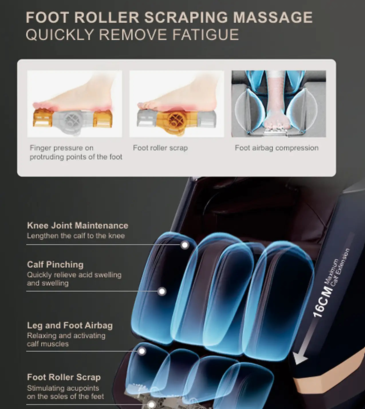 A92 Full Body Massage Chair | Zero Gravity Smart Massage Chair with Air Compression Therapy