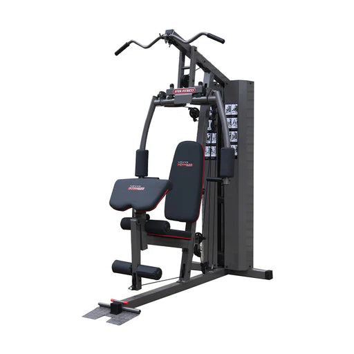 Viva Fitness KH-325 Deluxe Home Gym with 220 LBS Weight Stack | Multi Station Strength Training Machine for Home Gym
