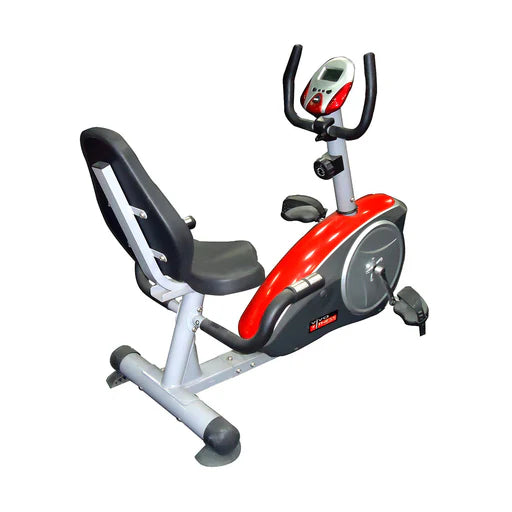 Viva Fitness KH-704 Magnetic Recumbent Bike with 8-Level Resistance & Pulse Monitor | Home Fitness Bike