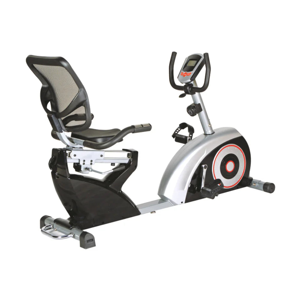 Viva Fitness KH-724 Magnetic Recumbent Bike | 6 KG Flywheel Exercise Bike for Home Fitness | Premium Recumbent Exercise Cycle
