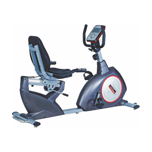 Viva Fitness KH-725 Magnetic Recumbent Bike with 8-Level Resistance & Pulse Monitor | Home Fitness Bike