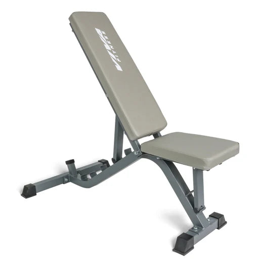 Viva Fitness VX-203A Adjustable Utility Bench for Home Gym | Incline Decline Workout Bench