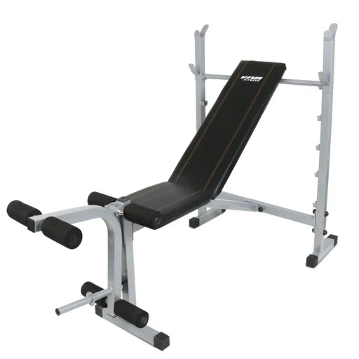 Viva Fitness VX-3400 Adjustable Bench with Flat, Incline & Decline Positions | Multi Workout Bench for Home Gym