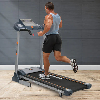 Viva Fitness T-471 DC Motorized Treadmill with Auto Incline, Bluetooth Connectivity & Foldable Design | Home Gym Treadmill