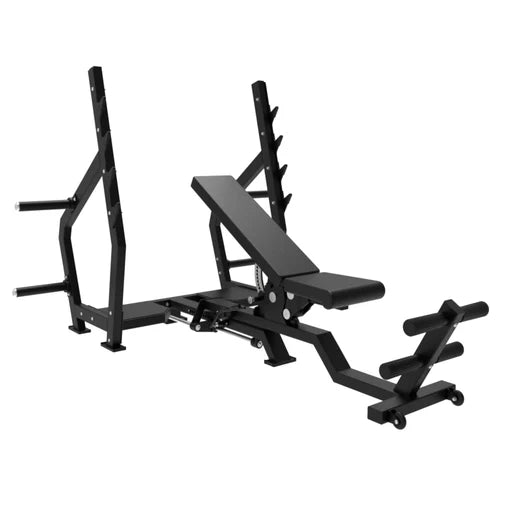 Viva Fitness X-150 Three Way Olympic Bench | Commercial Flat Incline Decline Olympic Weight Bench