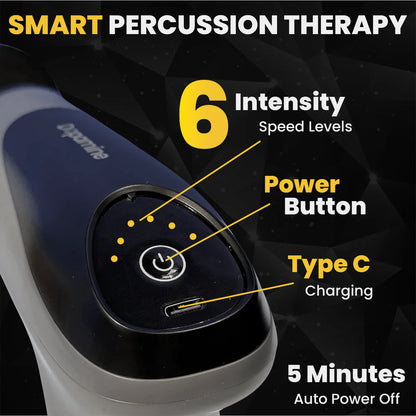 Massage Gun Pulse Therapy Pro | Smart Percussion Massage Gun for Deep Tissue Muscle Recovery