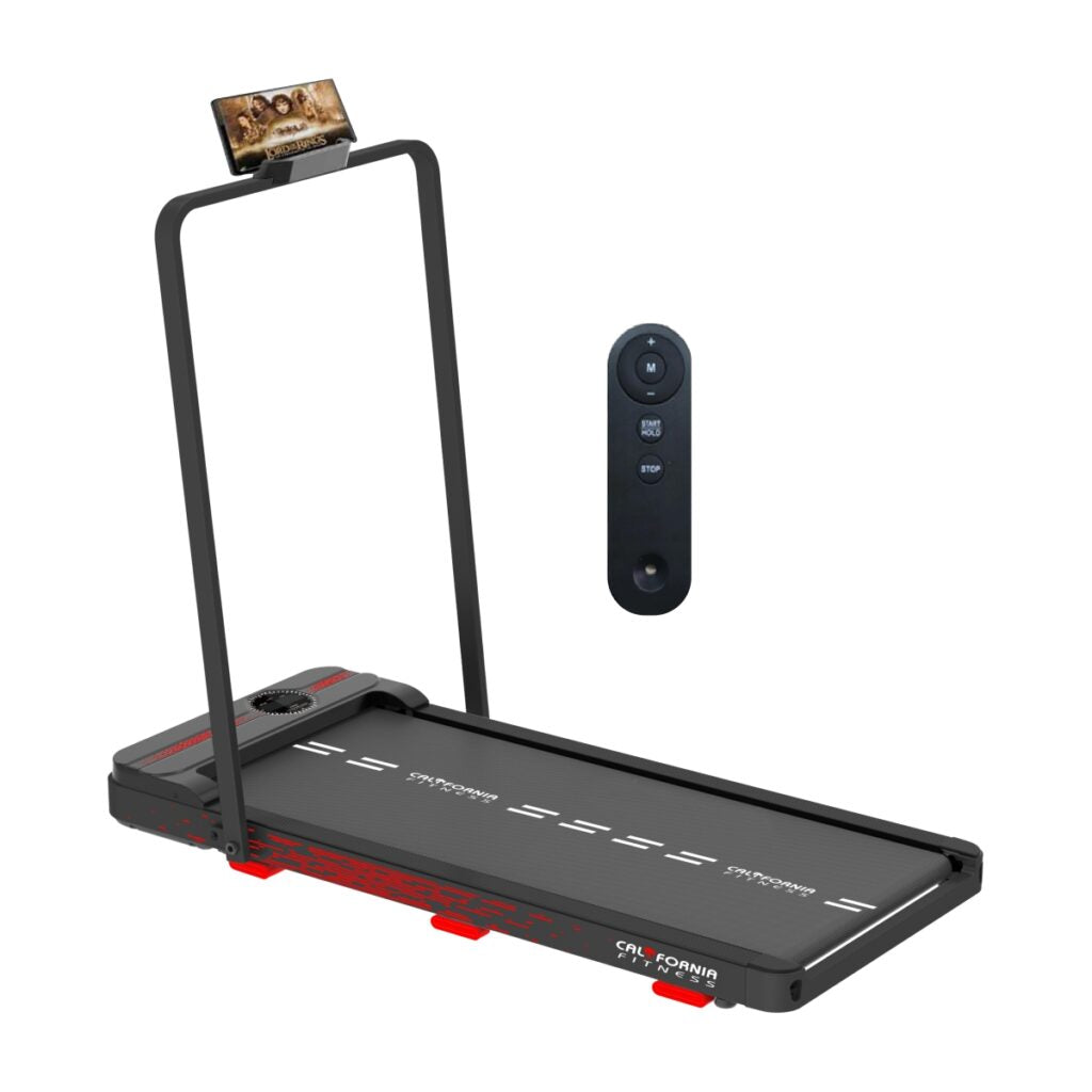 JF20 Walking Pad with 2.5 HP Peak DC Motor & Manual Incline | Compact Treadmill for Home