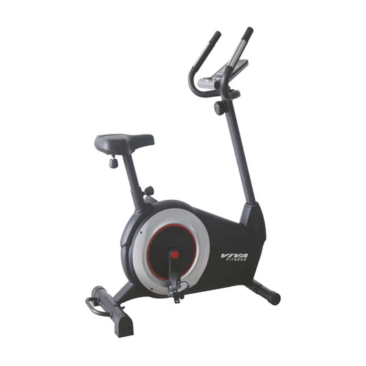 Viva Fitness KH-560 Magnetic Exercise Bike | 6 KG Flywheel Upright Bike for Home Gym | 15-Level Magnetic Resistance Fitness Bike
